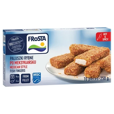 FRoSTA Paluszki rybne po meksykańsku 250 g 10 sztuk promocje i