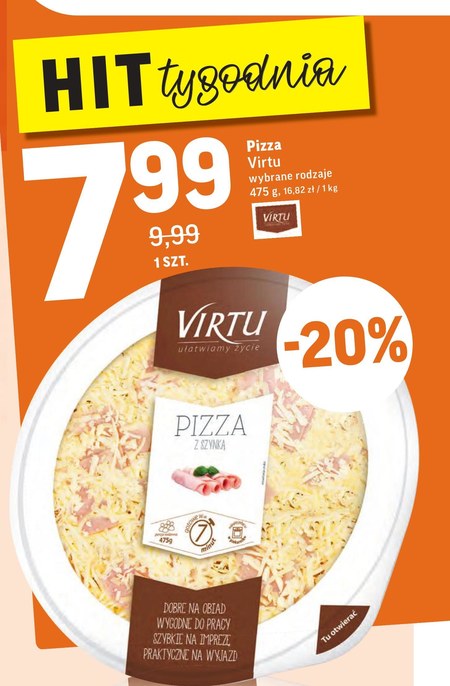 Pizza Virtu 20 TANIEJ Promocja Intermarche Super Ding Pl