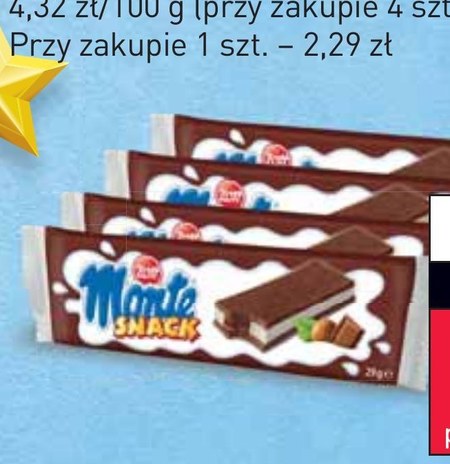 Kanapka Mleczna Monte Promocja Stokrotka Supermarket Ding Pl