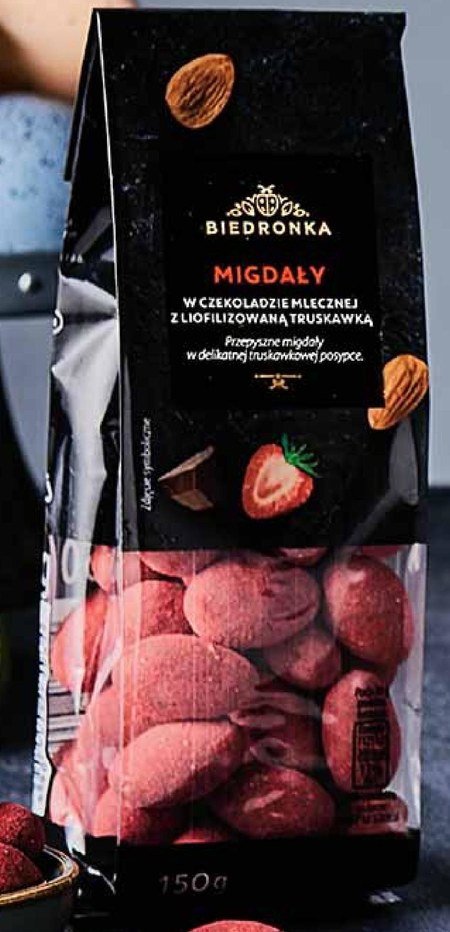 Migdały Biedronka promocja Biedronka Ding pl