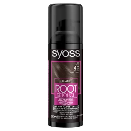 Syoss Root Retouch Zmywalny Spray Maskuj Cy Odrosty Czer Ml