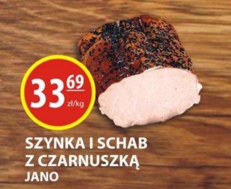 Jano Szynka Z Czarnuszk Promocja Zielony Koszyk Ding Pl