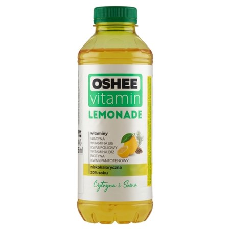 Oshee Vitamin Lemonade Nap J Niegazowany Cytryna I Sosna Ml