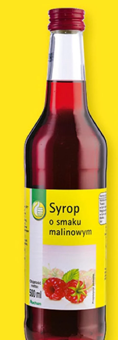 Syrop Owocowy Promocja Auchan Hipermarket Ding Pl