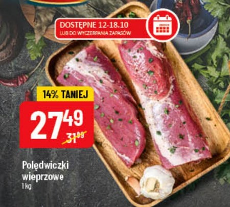 Polędwiczki wieprzowe 14 TANIEJ promocja POLOmarket Ding pl