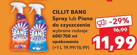 Cillit Bang Zero Kamienia Spray 750 Ml 29 TANIEJ Promocja