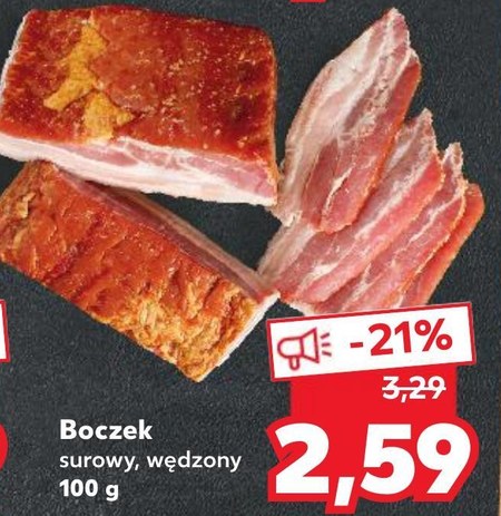 Boczek Surowy 21 TANIEJ Promocja Kaufland Ding Pl