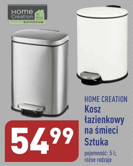 Koszyk łazienkowy Home Creation promocja Aldi Ding pl