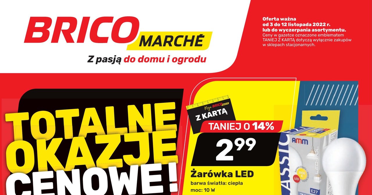 Bricomarche Gazetka Promocyjna Oferty Rabaty Kupony 03 11 Do 12 11