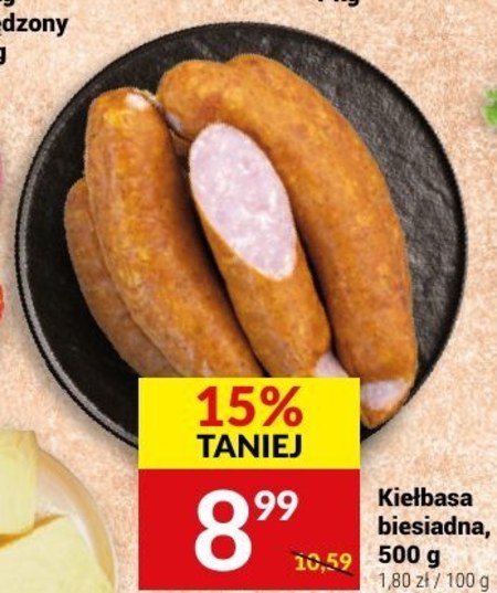 Kiełbasa Wędzarnia Białecki 15 TANIEJ promocja Twój Market Ding pl