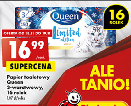 Papier Toaletowy Queen Promocja Biedronka Ding Pl