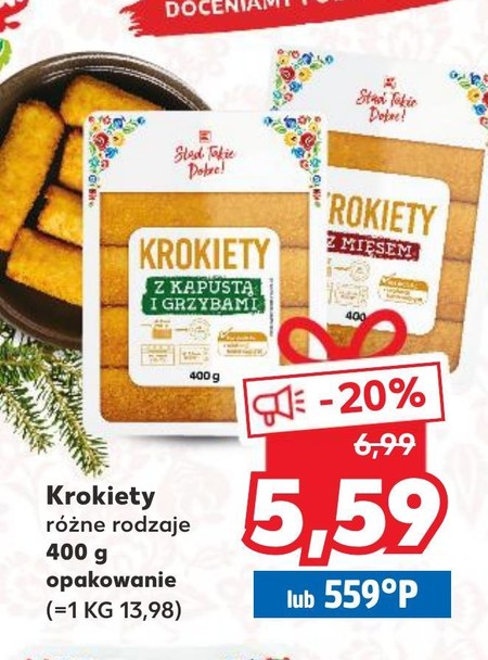 Krokiety St D Takie Dobre Taniej Promocja Kaufland Ding Pl