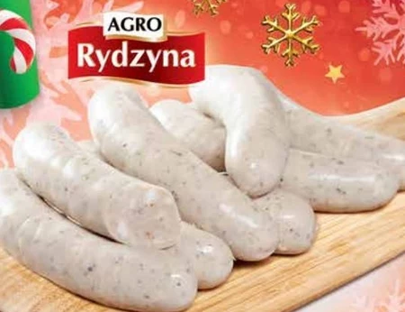 Kiełbasa biała Agro Rydzyna 16 TANIEJ promocja Dino Ding pl