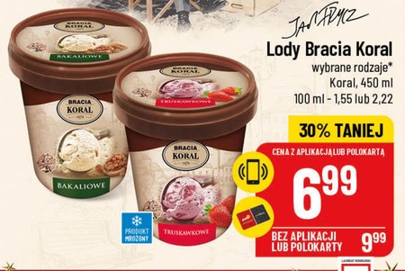 Lody Bracia Koral Promocja POLOmarket Ding Pl