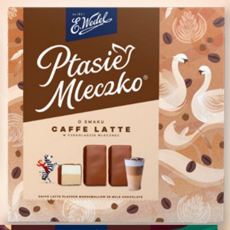 E Wedel Ptasie Mleczko O Smaku Caffe Latte W Czekoladzie Mlecznej