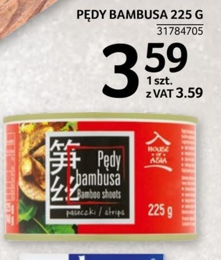 Pędy bambusa promocja Selgros Cash Carry Ding pl