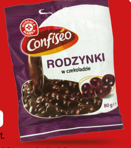 Rodzynki W Czekoladzie Confiseo Promocja E Leclerc Ding Pl