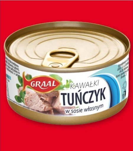 Tuńczyk w puszce Graal promocja Selgros Cash Carry Ding pl