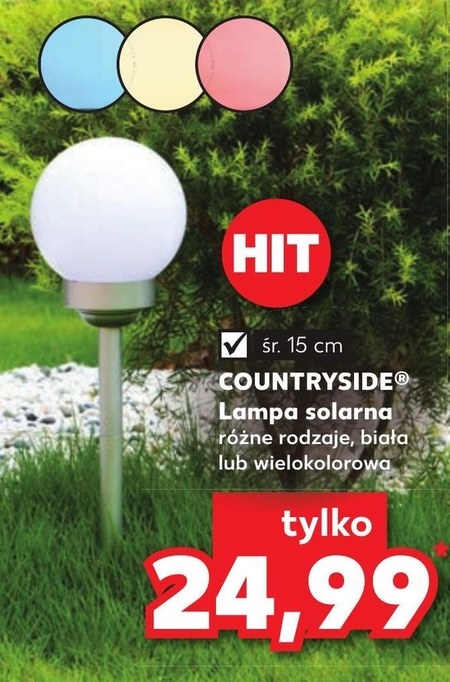 Lampa Solarna Countryside Promocja Kaufland Ding Pl