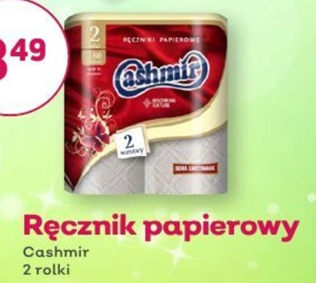 Ręcznik papierowy Cashmir promocja PSS Społem Zawiercie Ding pl