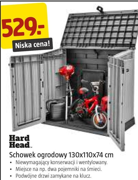 Schowek Ogrodowy Hard Head Promocja Jula Ding Pl