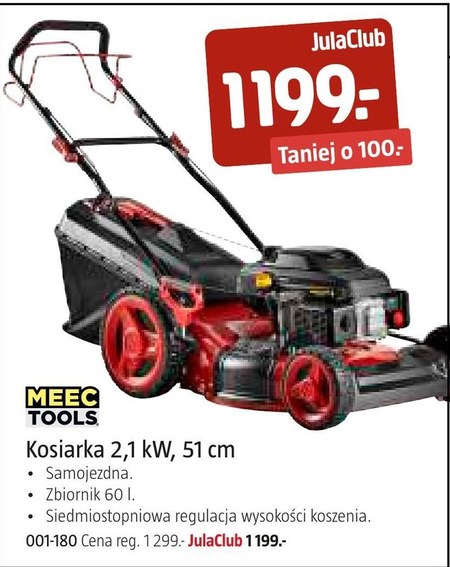 Kosiarka Meec Tools 7 TANIEJ Promocja Jula Ding Pl