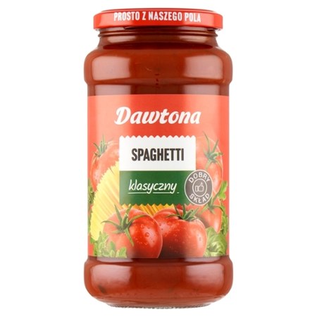 Dawtona Sos Spaghetti Klasyczny G Taniej Promocja Stokrotka