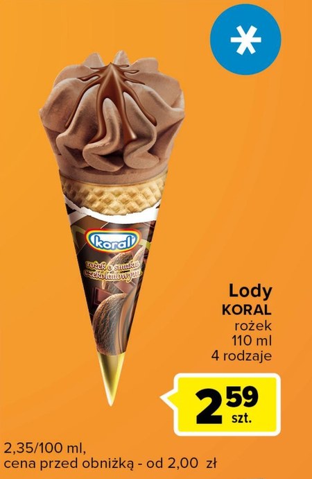 Lody Koral Promocja Carrefour Express Ding Pl