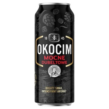 Okocim Piwo jasne mocne dubeltowe 500 ml 8 TANIEJ promocja Żabka