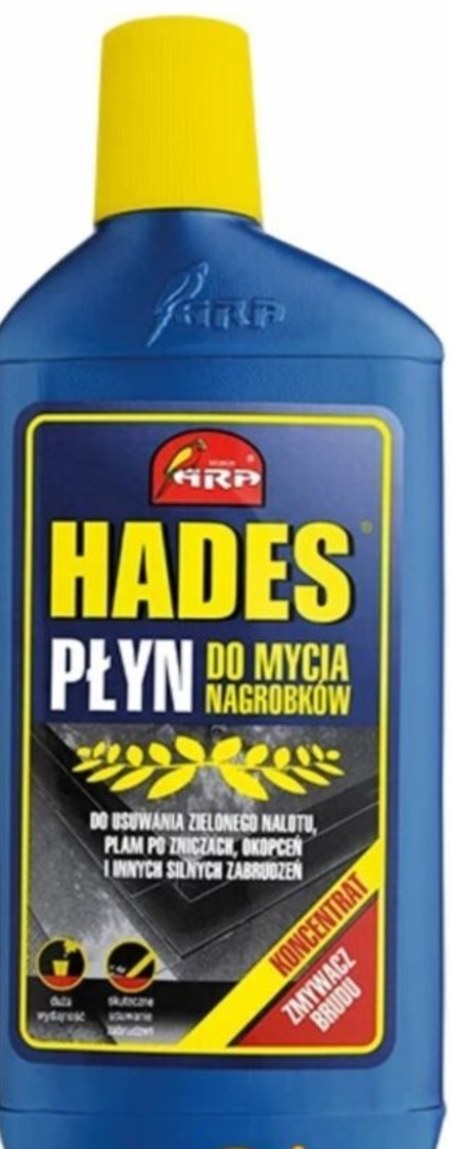 Płyn myjący do nagrobków Hades promocja Hala Banacha Ding pl