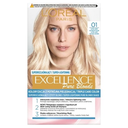 L Or Al Paris Excellence Pure Blonde Farba Do W Os W Ultra Jasny