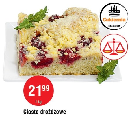 Ciasto Dro D Owe Promocja E Leclerc Ding Pl