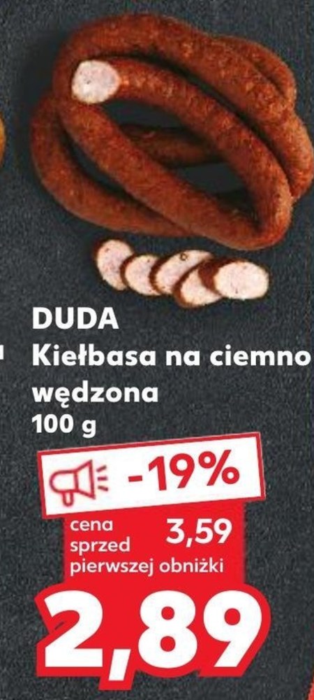 Kiełbasa 19 TANIEJ promocja Kaufland Ding pl