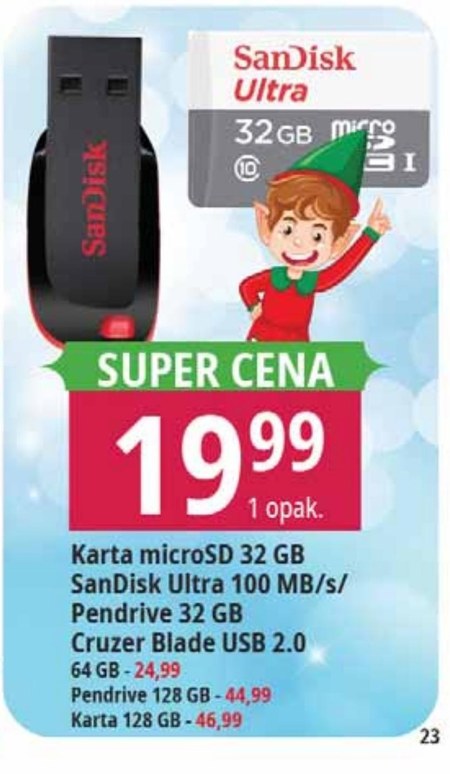 Pendrive SanDisk Promocja E Leclerc Ding Pl