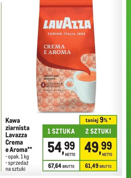 Kawa Ziarnista Lavazza Promocja Makro Cash Carry Ding Pl