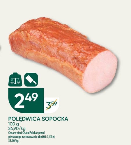 Polędwica Sopocka 30 TANIEJ promocja Chata Polska Ding pl