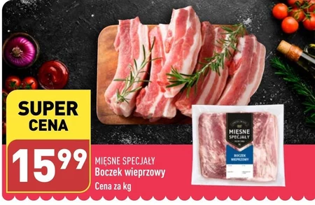 Boczek wieprzowy Mięsne Specjały promocja Aldi Ding pl