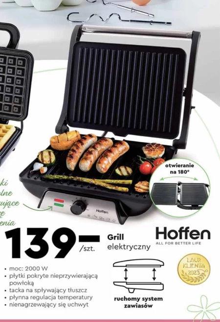 Grill Elektryczny Hoffen Promocja Biedronka Ding Pl