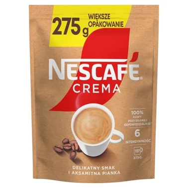 Nescafé Crema Kawa rozpuszczalna 275 g promocje i gdzie można tanio