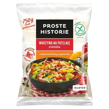 Proste Historie Warzywa na patelnię orientalne 750 g 17 TANIEJ