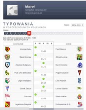 11na11.pl: Wytypował prawidłowo 8 na 8!