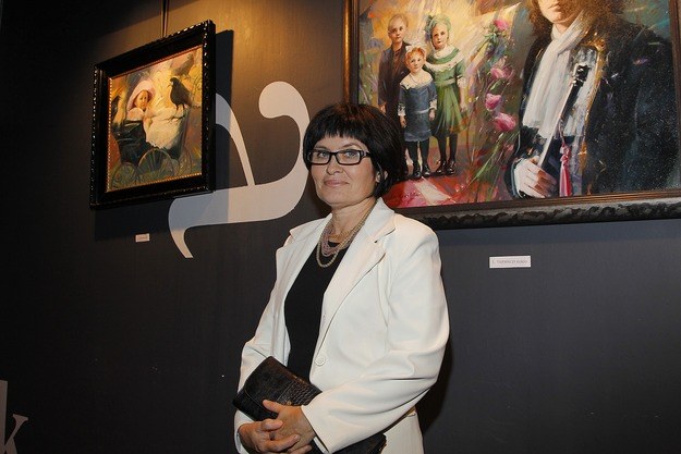 Agnieszka Kowalska - żona aktora. 