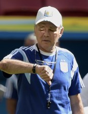 Alejandro Sabella: Cały nasz zespół wspiera Messiego. Wideo