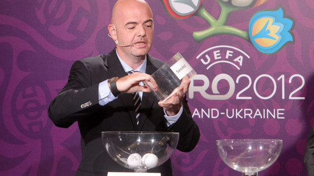 Losowanie grup Euro 2012 Gianni Infantino /materiały prasowe