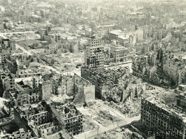 Warszawa Po Powstaniu Warszawskim Z Lotu Ptaka