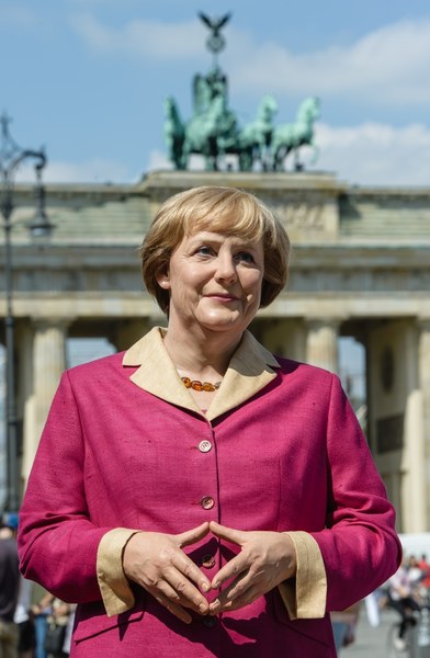 Angela Merkel doczekał się swojej - drugiej już - figury woskowej. Powstała ona w Muzeum Figur Woskowych Madame Tussauds w Berlinie.