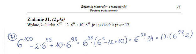 Matura 2013. Arkusze i rozwiązania z matematyki - poziom podstawowy Arkusz /INTERIA.PL