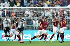 AS Roma - Juventus Turyn 2-1 w 2. kolejce Serie A. Grał Szczęsny