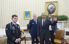 Barack Obama spotkał się z bohaterami