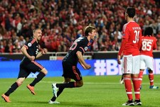 Benfica Lizbona - Bayern Monachium 2-2 w Lidze Mistrzów